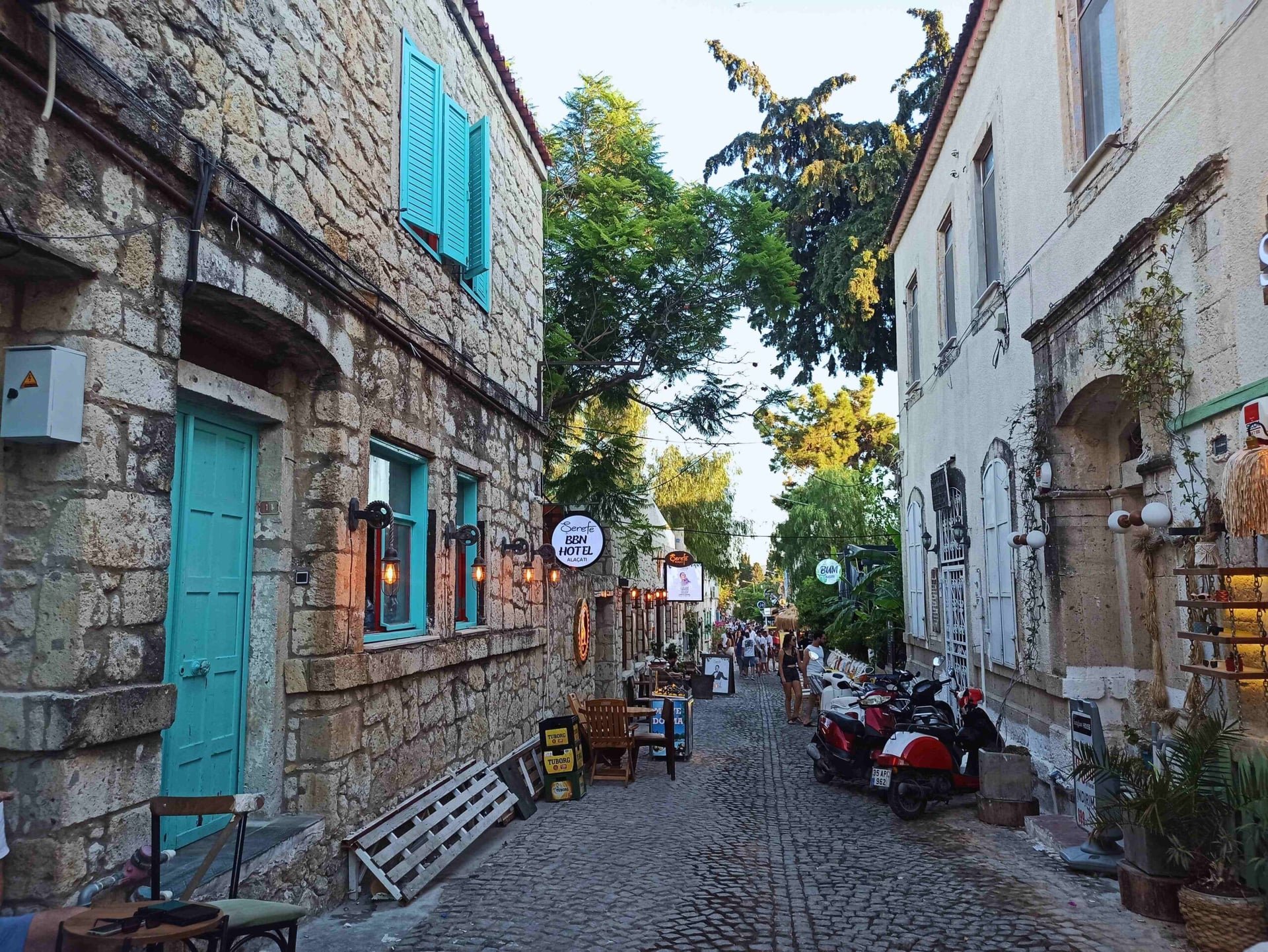 Çeşme, Turkey - City view and travel destination